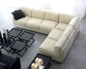 Modular corner sofa LITTLE VIBIEFFE 600017+600024+600016
