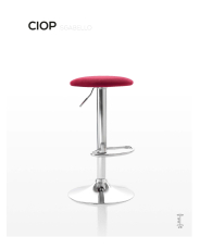 Bar stool CIOP EUROSEDIA DESIGN