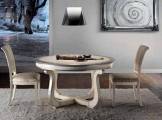 Charme dining table (130-210x130) 2060 ivory