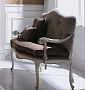 Sofa 2 seater sofa, Sienna color and silver SILVANO GRIFONI 3676