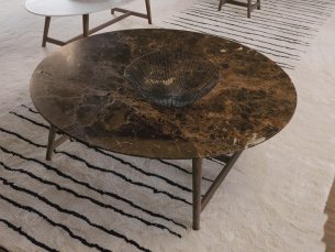 Round coffee table marble TOMO DESIREE