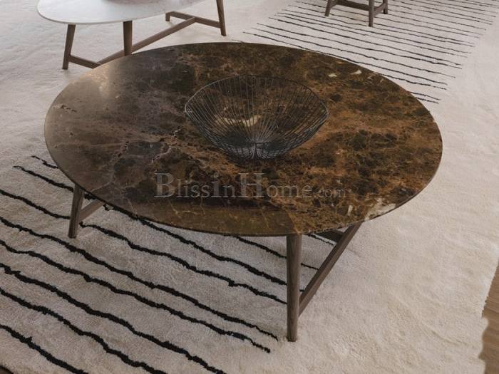 Round coffee table marble TOMO DESIREE