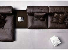 Modular corner sofa Delano PIANCA DL39TB