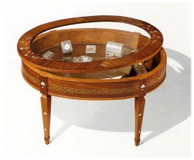 Coffee table oval CARPANELLI T 596