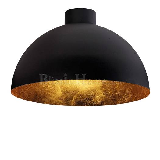 Ceiling lamp Giove gold Leaf EGOLUCE