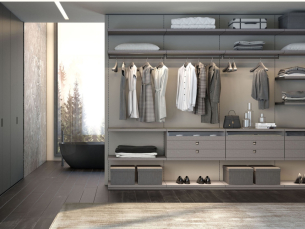 Walk-in closet Nadir laminate NICCHIA FIMES