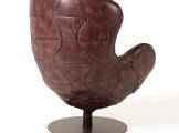 Armchair Pele Cartier red Tribeca Collection MANTELLASSI 1926