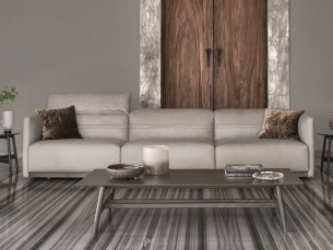 Modular corner sofa leather ARLOTT LOW 1 DITRE
