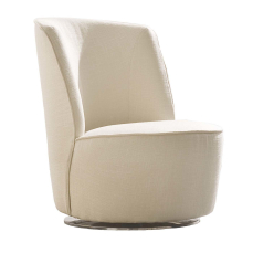 Swivel Chair Cocoon Ivory CTS SALOTTI