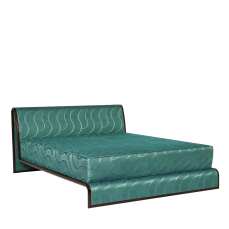 Double Bed Morfeo Suva fabric ARMANI CASA