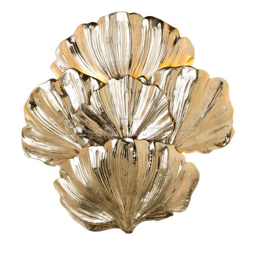 Wall Sconce Gingko Biloba 4 BRONZETTO