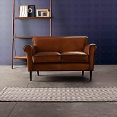 Small sofa leather NEBRASKA DEVINA NAIS DV001