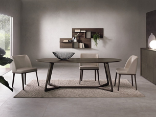Dining table oval COVER PACINI CAPPELLINI 5404.2