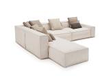 Corner sectional modular sofa DAVIS 5 AMURA
