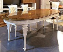 Marostica dining table 883 (180/280x120) white