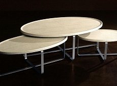 Coffee table oval Egidio RUGIANO 9061/140RA