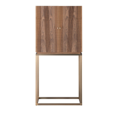 Bar cabinet Riesling Carved Walnut ARMANI CASA