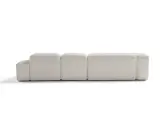 Sectional corner sofa AMURA LAPIS