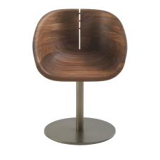 Chair swivel Gioconda Walnut RIVA 1920