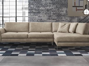 Modular corner sofa GAMMA ARREDAMENTI LAGUNA S03 + D31