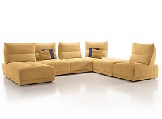 Sofa corner modular NEW YORK NIERI