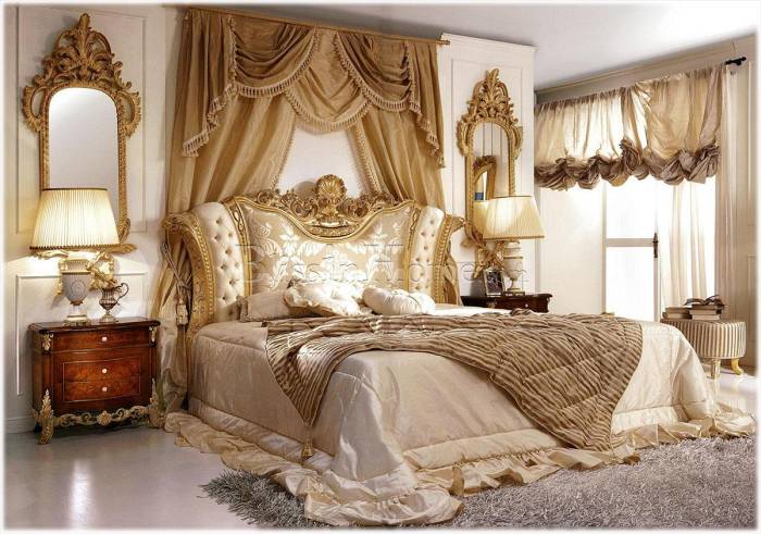 Double bed Trianon CARLO ASNAGHI 10360