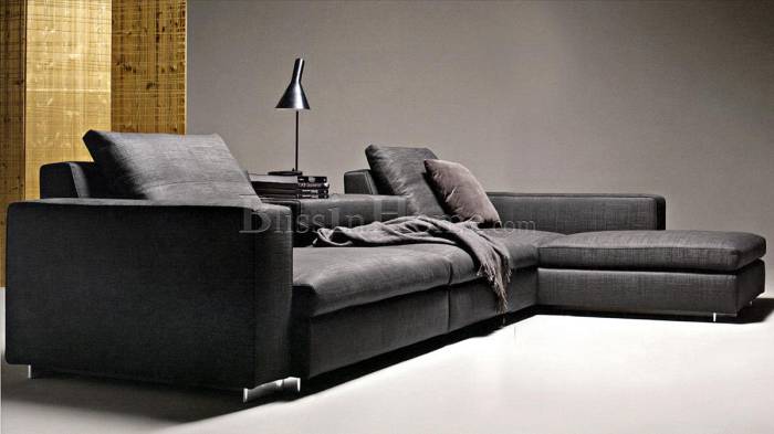 Modular corner sofa Turner MOLTENI TC11