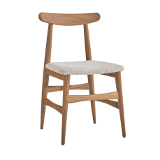 Chair Bologna beige and Walnut MODESIGN