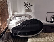 Round double bed GLOBE META DESIGN ART. 485